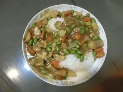 Curry chicken
