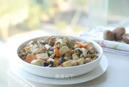 Tofu mushrooms