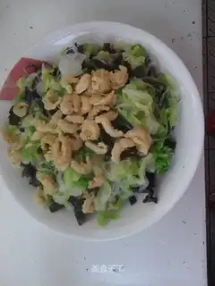 ♪ Cooled kale ♪