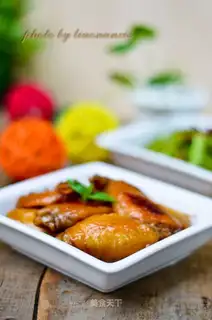 Chicken wings of ginger honey