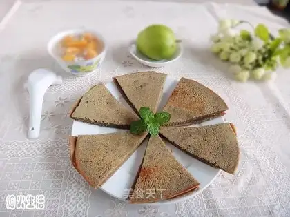 Milk and rice cake