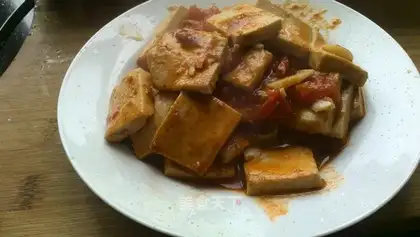 Tomato tofu