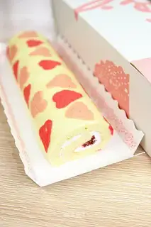Colored Cake roll