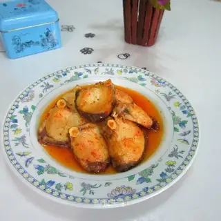Paprika powdered fish
