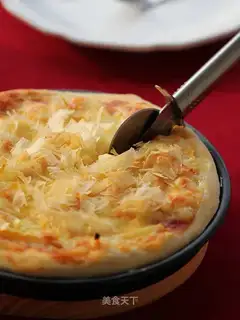 Carpentry shrimp pizza
