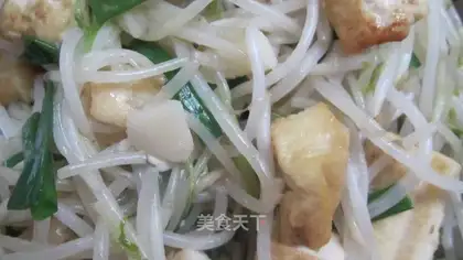 Tofu sprouts