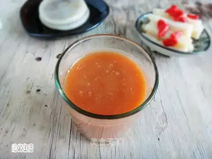Carrot apple juice