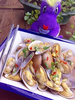 Mustard clams