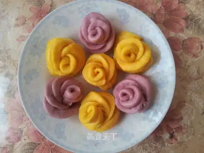 Purple roses