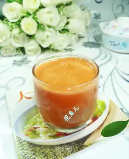 Carrot apple juice