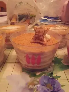 A wooden cup