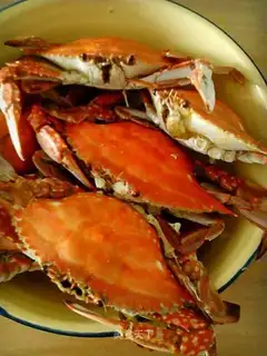 Fresh sea crabs