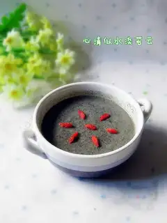 Homemade fragrance, black and sesame