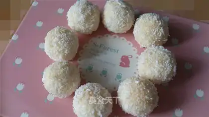 Protein coconut ball