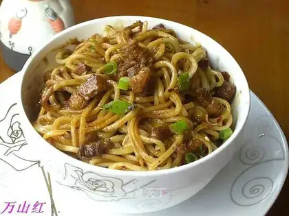 Hot dry noodles
