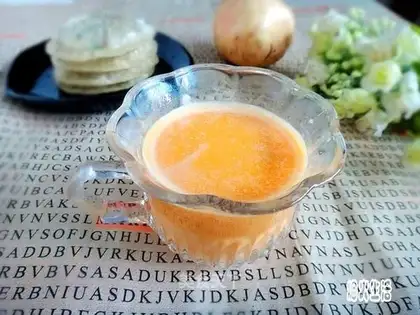 Pumpkin milk juice