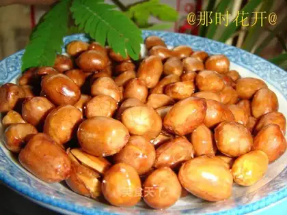 Fry peanuts