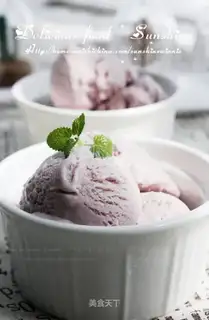 Potato ice cream