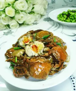 Fried crabs
