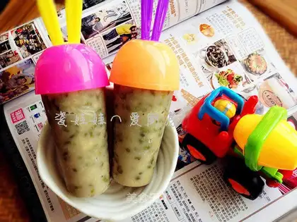 Green Bean Popsicle