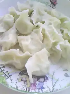 Squid egg dumplings