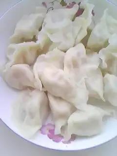 Tomato egg dumplings