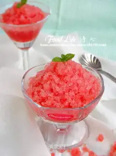 Watermelon sandy ice