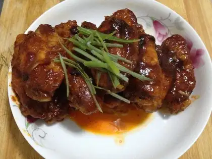 Han pour chicken wings