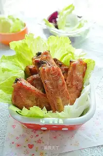 Roasted fork ribs