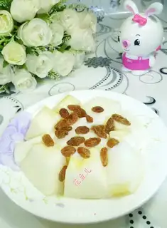 raisin milk melon
