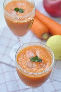 Carrot apple juice