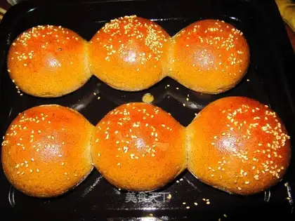 Bean sesame bread