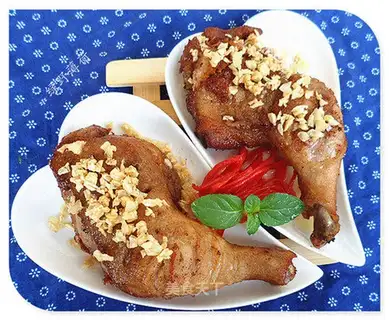Garlic chicken legs