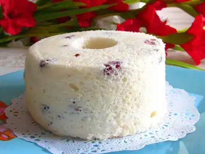 The cranberry angel cake