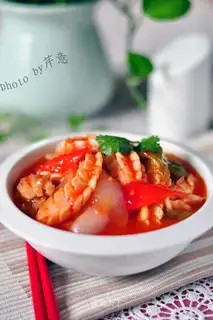Sweet spicy squid