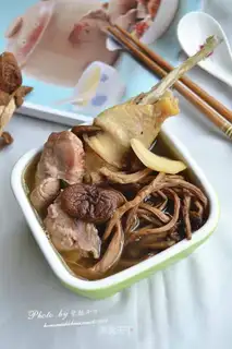 Tea mushroom chicken