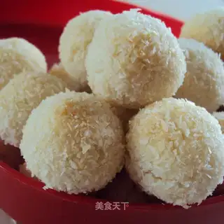 Protein coconut ball