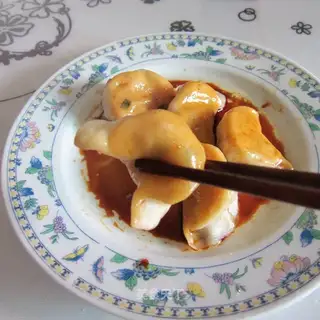 Pork potato dumplings