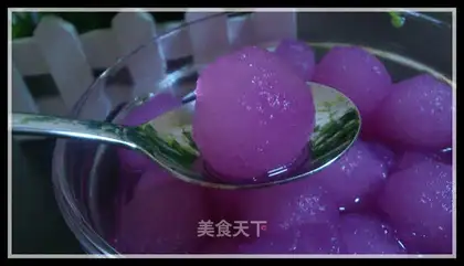 Purple beauty tears