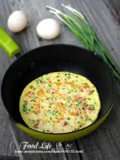 Shrimp ham cake
