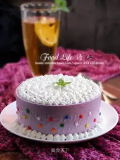 Potato mousse cake