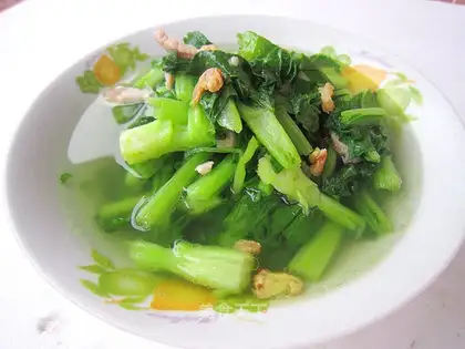 Shrimp mustard soup