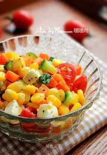 Corn-fruit salad