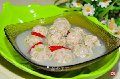 Porridge meatballs