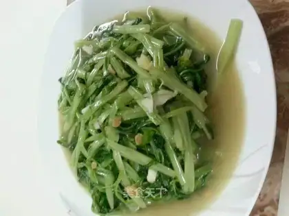 Garlic bean sauce for emptiness
