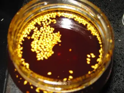 Homemade red oil