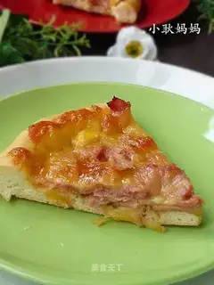 Bacon ham pizza