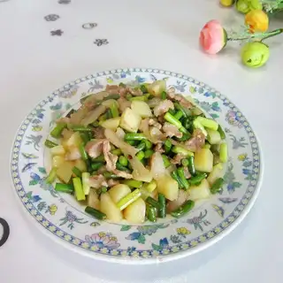 Potato garlic