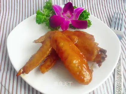 Honey chicken wings