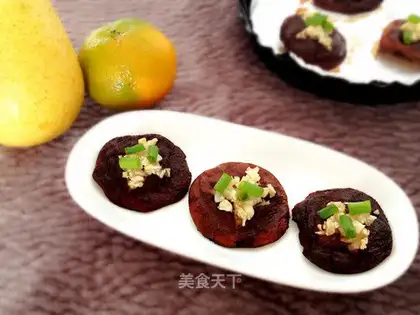 Garlic roast mushrooms